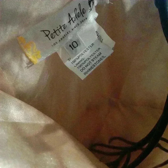 Petite Adele Sequined Formal  Dress Gown Size 10 - Picture 10 of 15